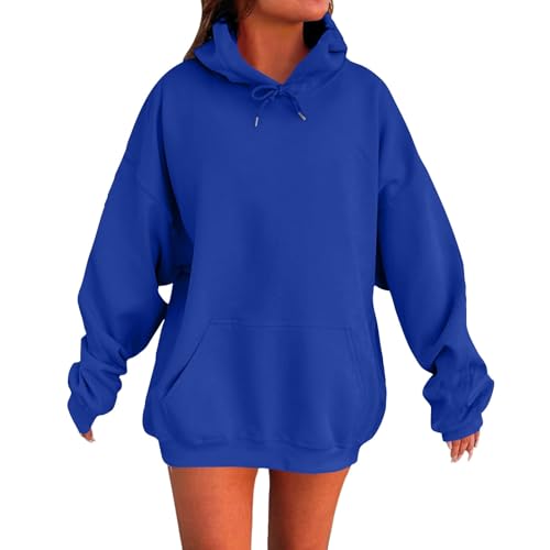  Long Sleeve Oversized Pullover Hoodie