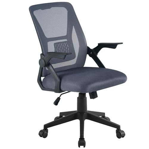 VECELO Mid-Back Swivel Ergonomic Office Chair