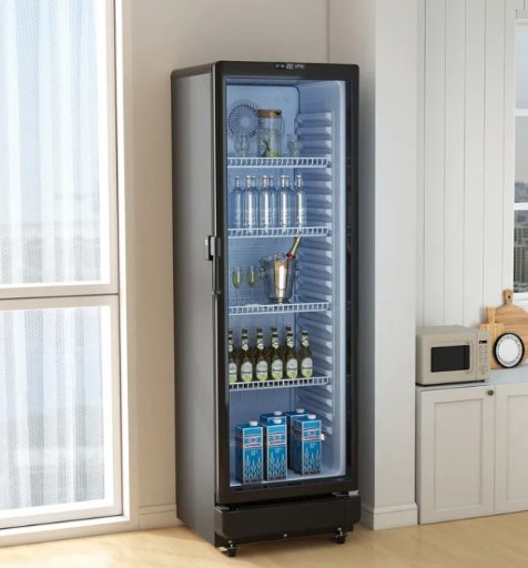 Yitahome Beverage Cooler with LED and Shelves