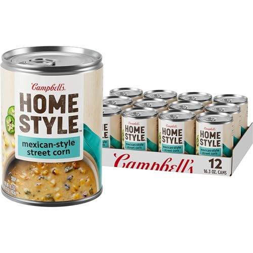 12-Pack 16.3-Oz Campbell's Homestyle Mexican Style Street Corn Soup