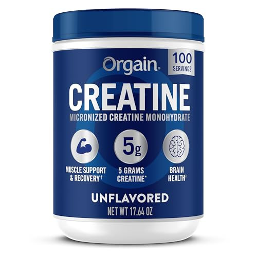Orgain Creatine Monohydrate Micronized Powder