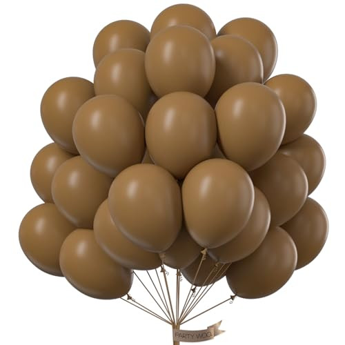 PartyWoo Brown Balloons Set