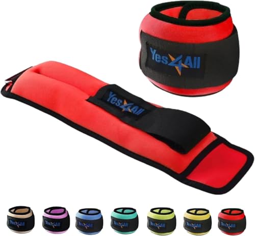 Yes4All Wrist & Ankle Weights Pair 5lb x2