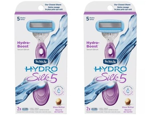 Schick Hydro Silk Razor 2-Pack