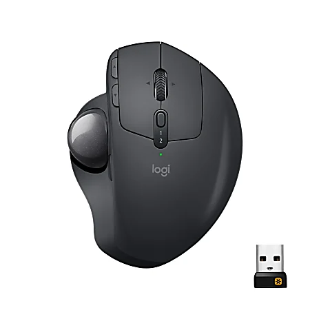 Logitech Ergo MX Plus Advanced Trackball Mouse