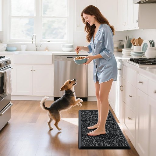 Mattitude Non-Slip Kitchen Mat, 17.3" x 28"