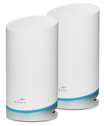 2-Pack ARRIS Surfboard mAX W121 Tri-Band Mesh WiFi 6 System