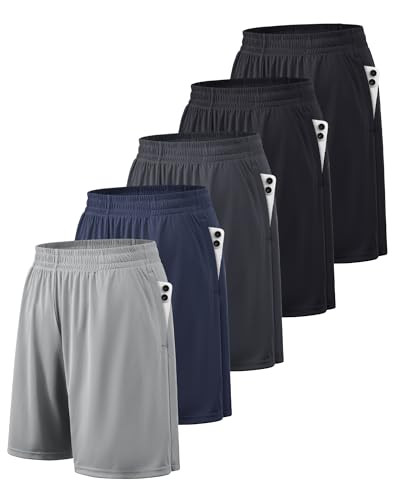 BALENNZ Women's Athletic Shorts 5-Pack