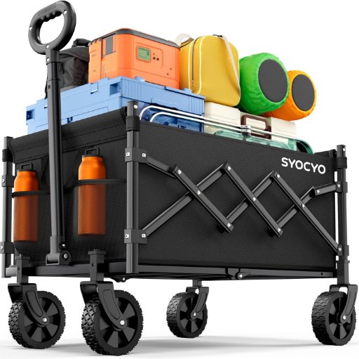Heavy-Duty Collapsible Folding Utility Wagon
