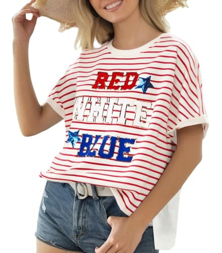 Striped American Flag Shirt