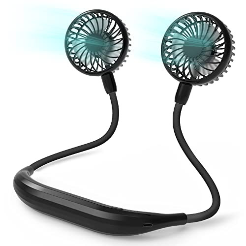 Portable Neck Fan W/2600mAh Battery 