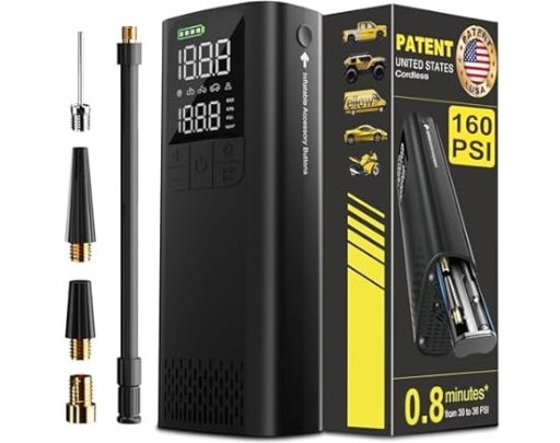 BBD Tire Inflator and Portable Air Compressor