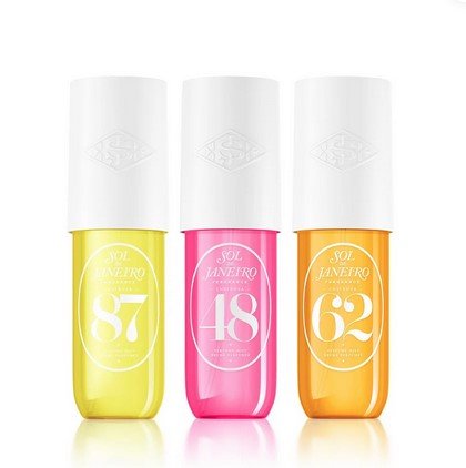 3 Pack Sol De Janeiro Vacation Mode Perfume Mist Set
