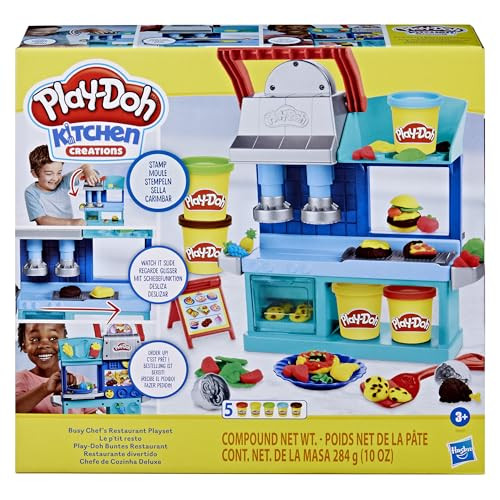 Play-Doh Kitchen Creations Busy Chef's Restaurant Playset