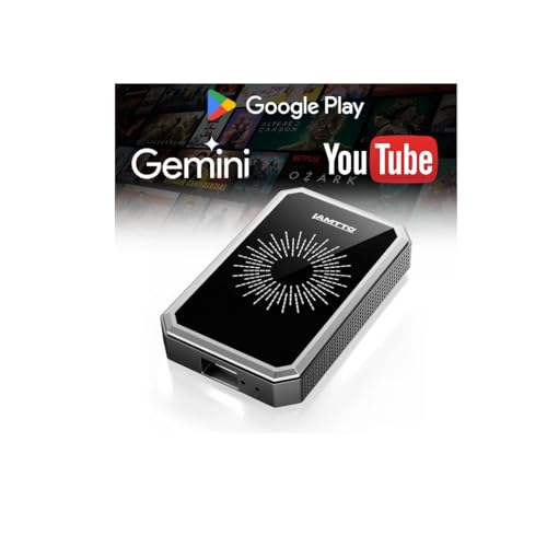 LAMTTO Wireless CarPlay Adapter 4GB+32GB with Gemini AI Deal