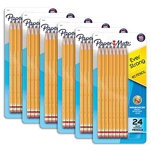 Paper Mate EverStrong #2 Pencils 6-Pack
