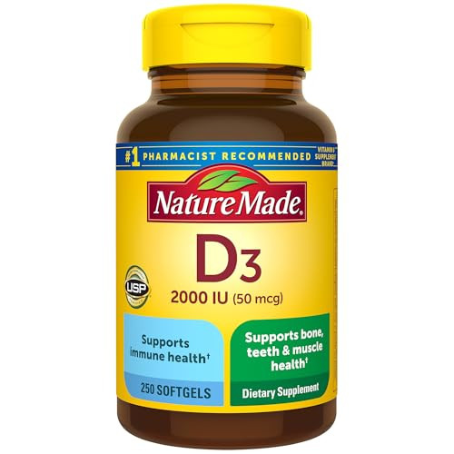 Nature Made Vitamin D3 Softgels