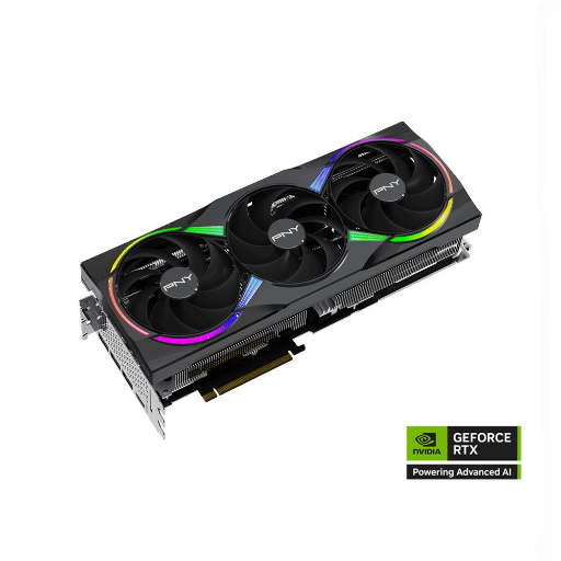 PNY NVIDIA GeForce RTX 5090 ARGB Epic-X Overclocked Triple Fan 32GB GDDR7 PCIe 5.0 Graphics Card