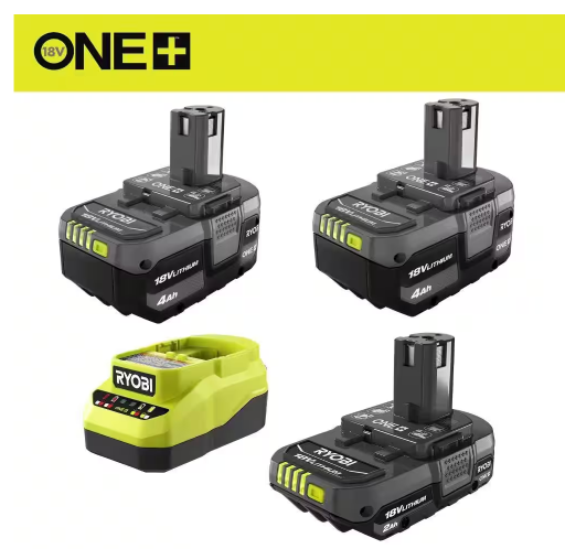 RYOBI ONE+ 18V Starter Kit