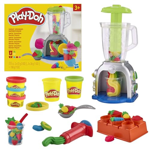 Play Doh Swirlin’ Smoothies Toy Blender Playset