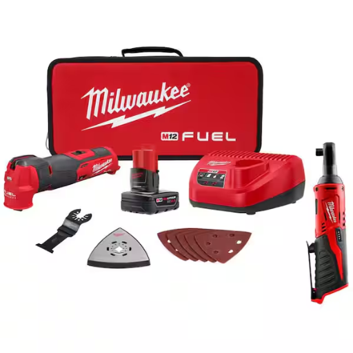 Milwaukee M12 FUEL Oscillating Multi-Tool Kit