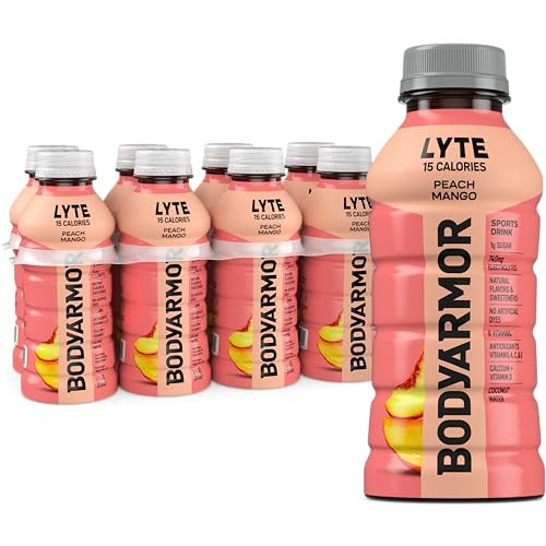 8 Pack BODYARMOR LYTE Peach Mango Sports Drink