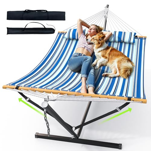 Double Hammock with Stand