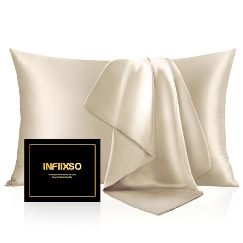 Mulberry Silk Pillowcase for Hair and Skin - Many Colors 