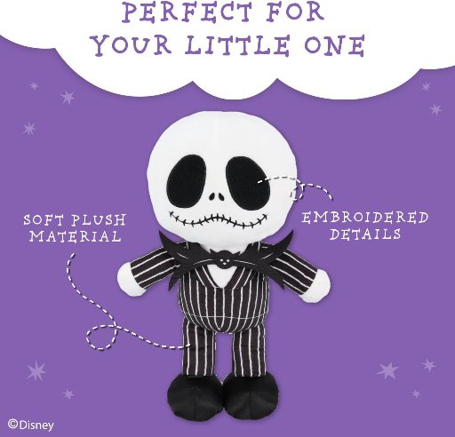 Disney Baby Jack Skellington 15" Stuffed Animal