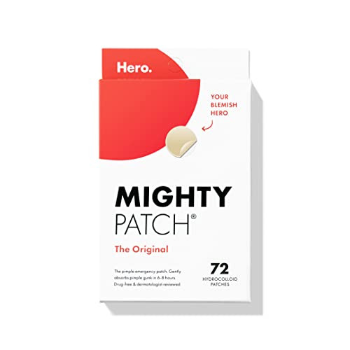 Mighty Patch Original from Hero Cosmetics Acne Patches, 72 Count