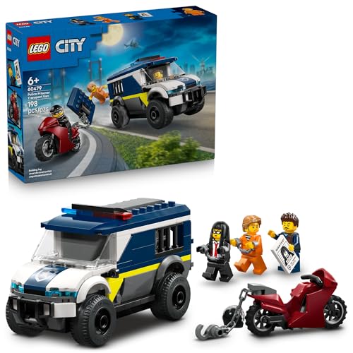 LEGO City Police Prisoner Transport Van 198-Piece