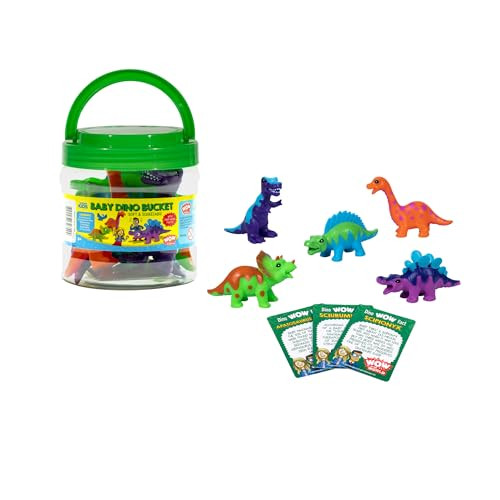 Baby Dino Bucket with Toys and Fact Cards