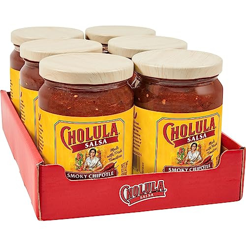 6-Pack 12-Oz Cholula Smoky Chipotle Salsa
