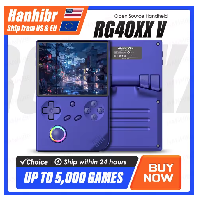 ANBERNIC RG40XXV Handheld Game Console