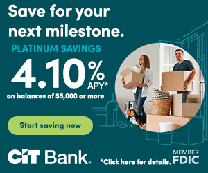 CIT Platinum Savings Account