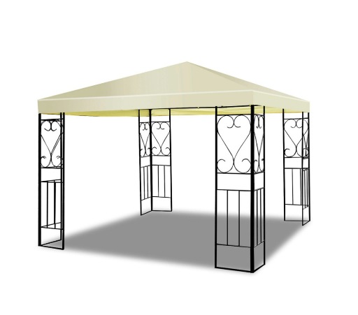 Decorative Steel Frame Patio Gazebo Canopy