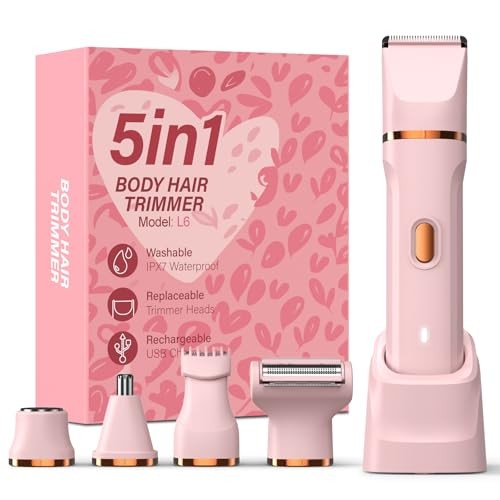 5-in-1 Bikini Trimmer for Women