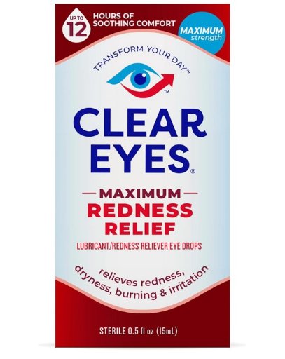Clear Eyes Maximum Redness Relief Eye Drops