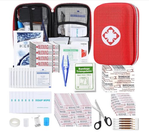 Amorning 276PCS First Aid Kit