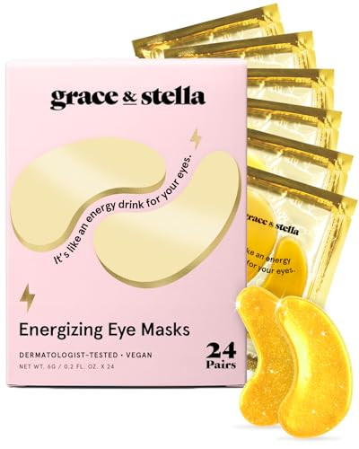 Grace & Stella Energizing Eye Masks, 24 Pairs