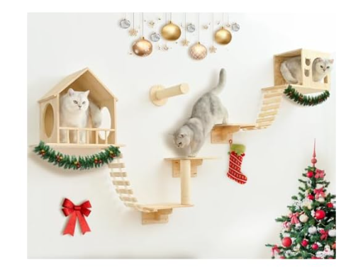Wall Mounted Cat Climbing Shelves