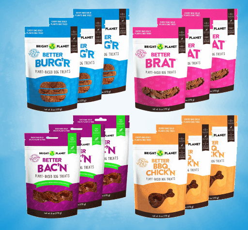 Bright Planet Pet Better Dog Treats - 12 Pack