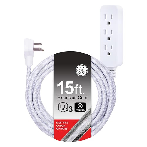 GE Braided Power Strip