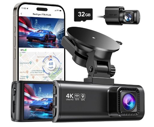 REDTIGER 4K/2.5K Full HD Dash Camera