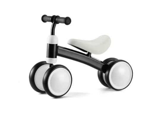 4-Wheel Baby Balance Bike Ride-on Toy