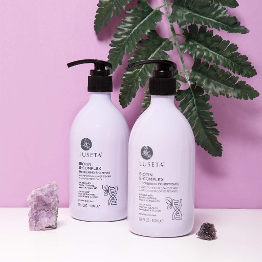 Luseta Biotin B-Complex Shampoo and Conditioner Set. 33.8 Oz.