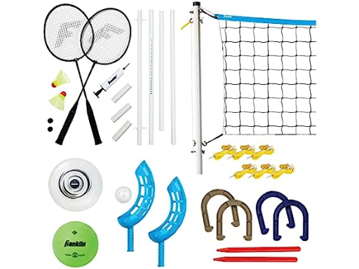 Franklin Sports Fun 5 Combo Outdoor Game Set