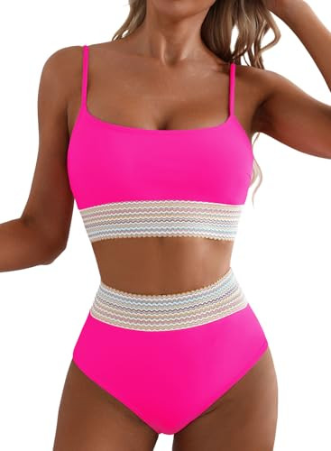 Herseas Women's High Waisted Slimming Swimsuit