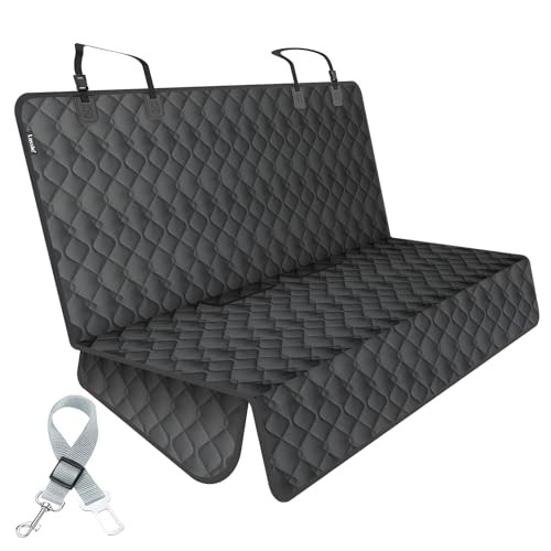 Lassie Dog Seat Covers for Cars Back Seat, Waterproof Bench Seat Cover for Dogs