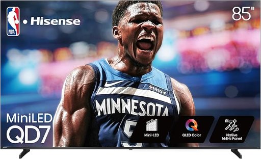 Hisense 85" QD7 4K UHD Smart Fire TV